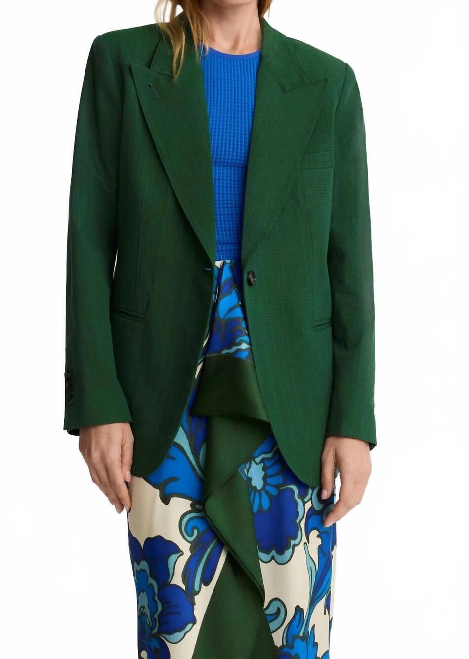 NEW SMYTHE 90's oversized blazer in jade